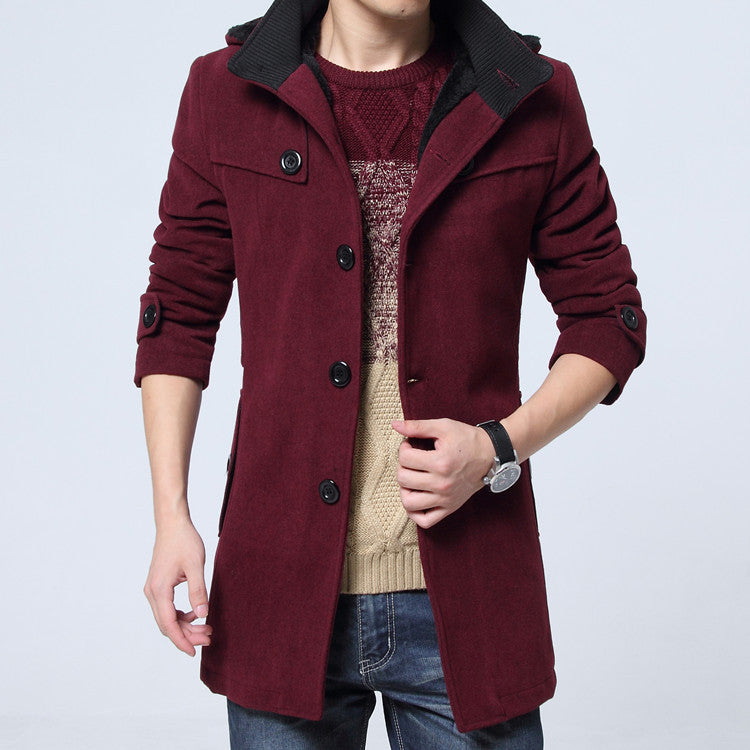 Add velvet and thicken warm coat